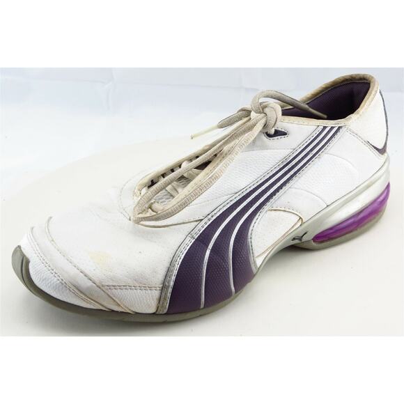 PUMA Size 10 M White Lace‎ Up Running Synthetic Shoes - Picture 1 of 7